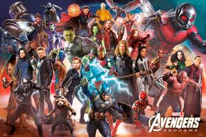 Poster Avengers: Endgame - Line Up, (91.5 x 61 cm)