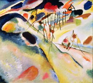 Wassily Kandinsky - Reproducere Landscape, 1913, (40 x 35 cm)