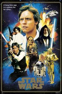 Poster Star Wars - 40th Anniversary Heroes, (61 x 91.5 cm)