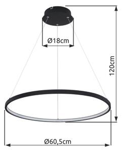 Lustră LED pe cablu Globo 67192-29B RALPH LED/29W/230V