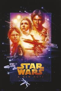 Poster Star Wars Episode IV - O Nouă Speranță, (61 x 91.5 cm)