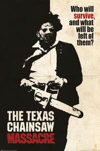 Poster Texas Chainsaw Massacre - Who Will Survive? - Who Will Survive?