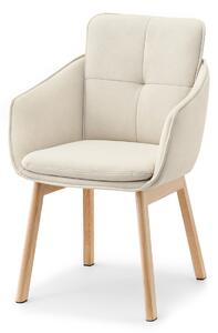 Scaun sufragerie Minimas (bej + stejar). Promo -13%. 1136569