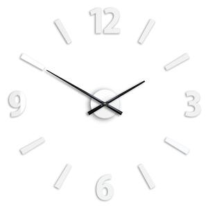 Ceas de perete KLAUS WHITE HMCNH061-white (ceas modern de)
