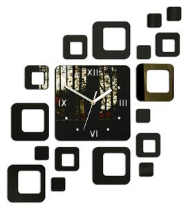 Ceas de perete ROMAN WENGE HMCNH010-wenge (ceas modern de)