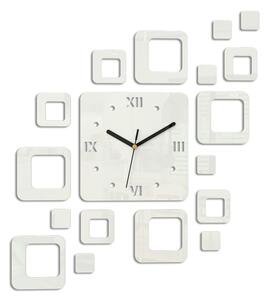 Ceas de perete ROMAN WHITE HMCNH010-white (ceas modern de)