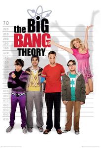 Poster Teoria Big Bang - IQ Meter, (61 x 91.5 cm)