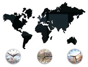 Ceasuri de perete WORLD MAP HMCNH070 (ceas de perete)