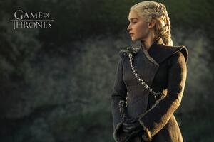 Poster de artă Urzeala tronurilor - Daenerys Targaryen, (40 x 26.7 cm)