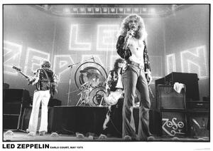 Poster Led Zeppelin - Earls Court May 1975, (59.4 x 84.1 cm)