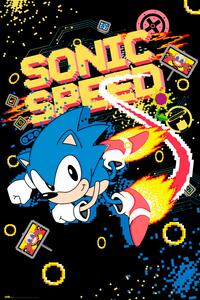 Poster Sonic the Hedgehog - Speed