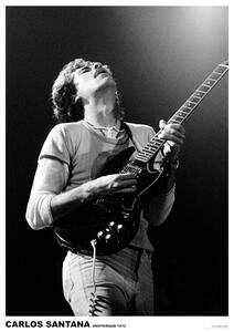 Poster Carlos Santana - Guitar, (59.4 x 84.1 cm)