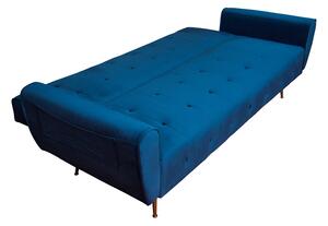Canapea extensibilă Selena catifea Blue