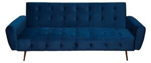 Canapea extensibilă Selena catifea Blue