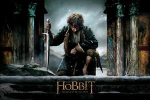 Poster de artă Hobbit - Bilbo Baggins, (40 x 26.7 cm)