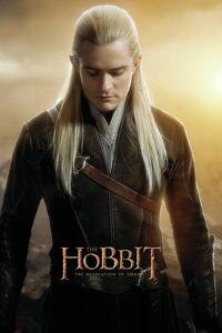 Poster de artă Hobbit - Legolas