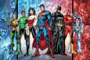 Poster de artă Justice League - United, (40 x 26.7 cm)