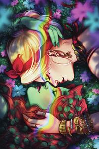 Poster de artă Harley Quinn and Poison Ivy - Love, (26.7 x 40 cm)