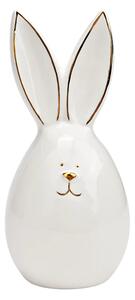 Iepuras ceramic AURIC BUNNY 14 cm alb