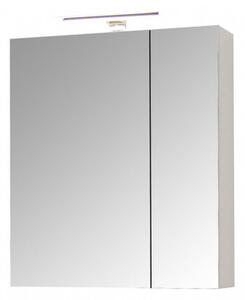 Set Baza, lavoar baie GN0541 cu sertare si oglinda Celine - 60 cm alb