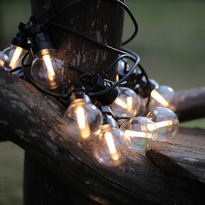 Ghirlandă luminoasă cu LED DecoKing Basic Bulb, lungime 8 m, 10 beculețe