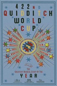 Poster de artă Harry Potter - Quidditch World Cup