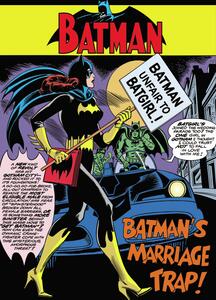 Poster de artă Batman's marriage, (26.7 x 40 cm)