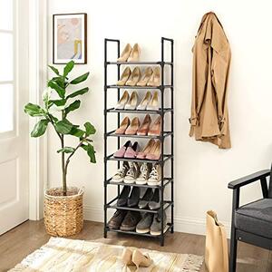 Pantofar, Songmics, Negru, 46x28x145 cm