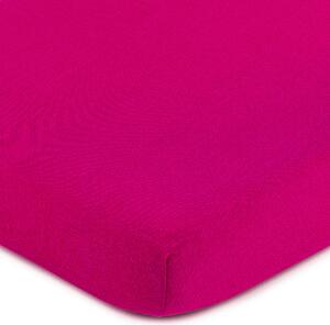 Cearşaf 4Home jersey, roz, 90 x 200 cm, 90 x 200 cm