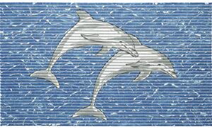 Covor spumă delfini 80x48 cm