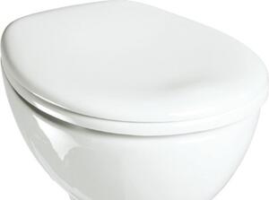 Capac WC ADOB Venezia, închidere simplă, alb 44x37,5 cm