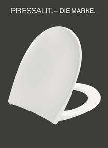 Capac WC PRESSALIT Scandinavia Plus, închidere lentă, alb 41,1-45,1x37,4 cm