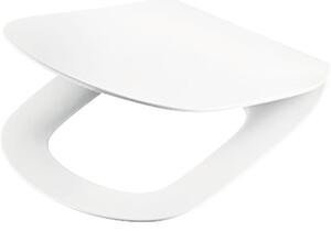 Ideal STANDARD Capac WC subțire Tesi, duroplast, închidere simplă, alb, 44,5x36,5 cm