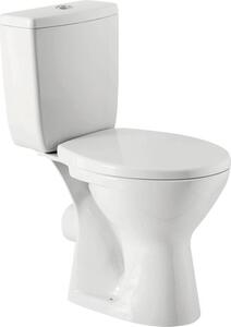 Set WC compact Cersanit Granit SE 010, incl. rezervor și capac WC, alb