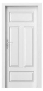 Porta Doors Foaie de ușă de interior vopsită (vopsea standard) porta royal p 70 cm, deschidere dreapta, albă, norma ceha (h0