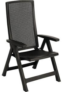 Set 2 scaune Keter Montreal 63x111x67 cm maro