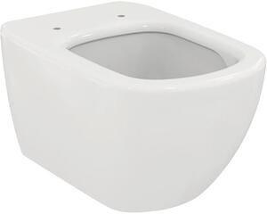 Vas WC suspendat Ideal STANDARD Tesi, montaj ascuns, tehnologie AquaBlade, evacuare orizontală, alb