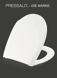 Capac WC PRESSALIT ConCordia, închidere lentă, alb 41,5-45,5x37 cm