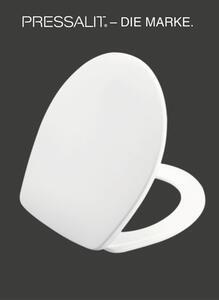 Capac WC PRESSALIT 3000, închidere simplă, alb 41-45x36,8 cm