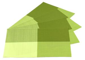 Suport farfurie DeLuxe, verde, 30 x 45 cm, set 4 buc