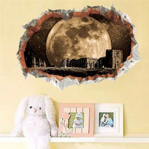 Sticker perete 3D See the Moon
