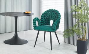 Scaun Living Tapitat KJC376, Verde