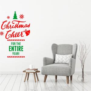 Sticker decorativ Christmas Cheer