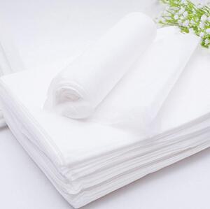 Lenjerie pat unica folosinta din material netesut 60gr/mp , 2 persoane, alb