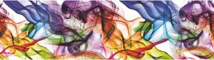 Bordură autoadezivă Fum colorat, 500 x 14 cm