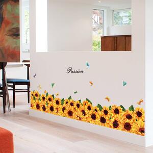 Sticker Sunflowers perete / geam