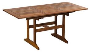 Masa pentru gradina extensibila Koln, lemn, 8 persoane, dreptunghiulara 80x120/165x73,5 cm