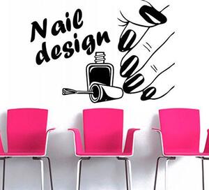 Sticker perete Nail Design