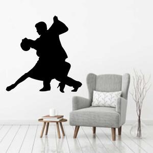 Sticker perete Siluete dansatori tango