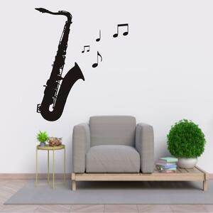Sticker perete Saxofon